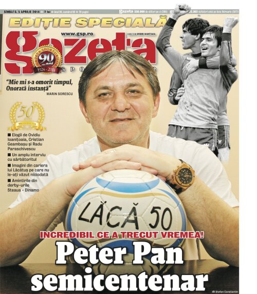 Așa arată pagina 1 din Gazeta Sporturilor de astăzi