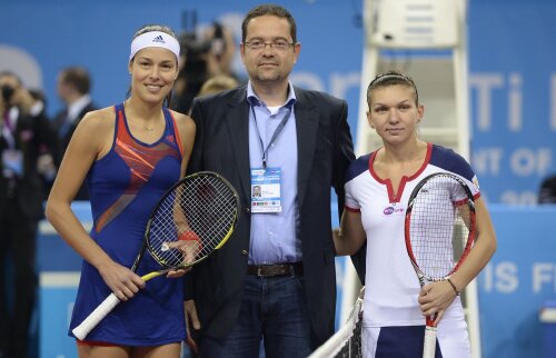 Ana Ivanovici și Simona Halep s-au întîlnit ultima oară la Sofia, la Tournament of Champions 2013, românca impunîndu-se atunci în trei seturi // Foto: Raed Krishan