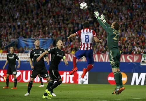Schwarzer l-a înlocuit cu brio pe Cech, neutralizînd toate centrările și ocaziile madrilenilor // Foto: Reuters