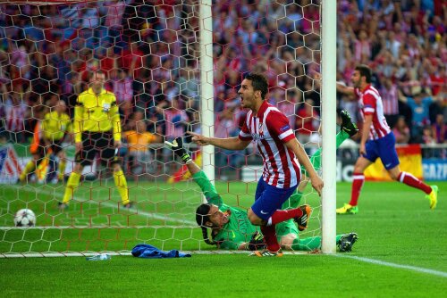 Pe 9 aprilie, Koke i-a făcut fericiţi pe fanii lui Atleti: gol la 1-0, învingînd şi eliminînd Barcelona în 
