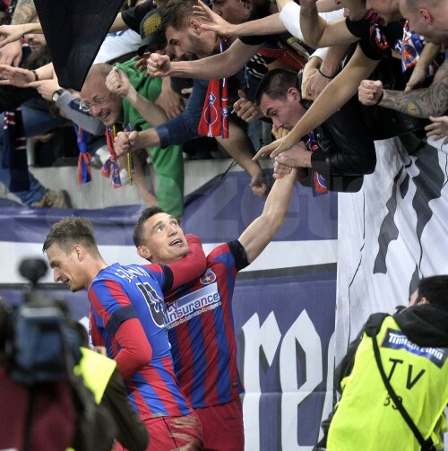 Keșeru e un idol pentru fanii din Ghencea. De la venirea lui la Steaua a reușit să înscrie 7 goluri, două în poarta rivalei Dinamo