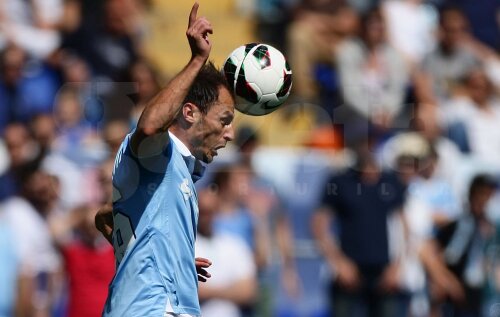 Radu (stînga) a fost împrumutat și apoi cumpărat de Lazio de la Dinamo, în 2008, contra sumei totale de 5,4 milioane euro // Foto: Guliver/GettyImages