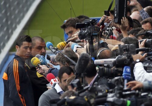 Ronaldo nu vrea să rateze prima sa finală a Ligii la Real Madrid // Foto: Reuters