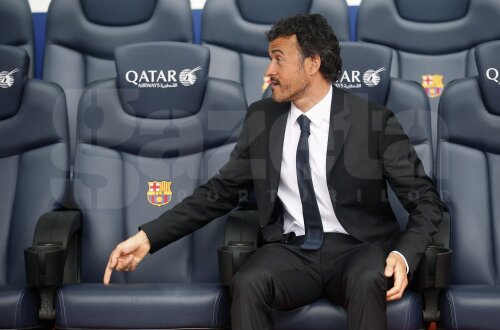 Luis Enrique a semnat un contract pe două sezoane cu Barca // Foto: Reuters