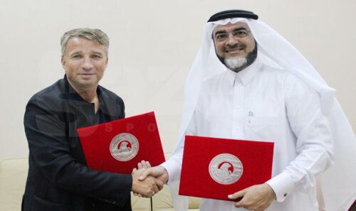 Dan Petrescu a parafat oficial acordul ieri dimineață cu șefii lui Al Arabi