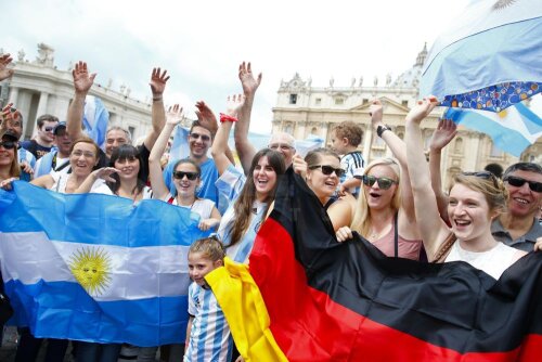 Argentina vs Germania în finala Campionatului Mondial, foto: reuters