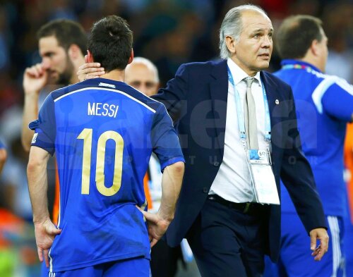 Lionel Messi și Alejandro Sabella, foto: reuters