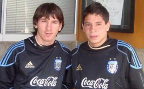 Lionel Messi și Juan Iturbe, Campionatul Mondial din 2010