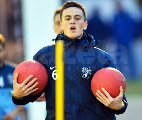 Florin Gardos a beneficiat de o pregătire fizică bună în mandatul lui Reghecampf, foto: GSP