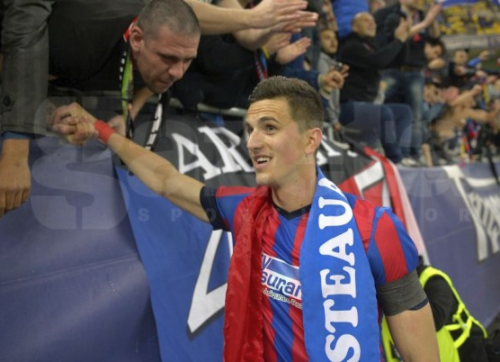 Florin Gardoș și fanii Stelei