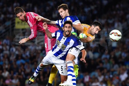 Sergio Ramos (stînga), tot mai bun în atac, tot mai slab în apărare, unde contează // Foto: Guliver/GettyImages