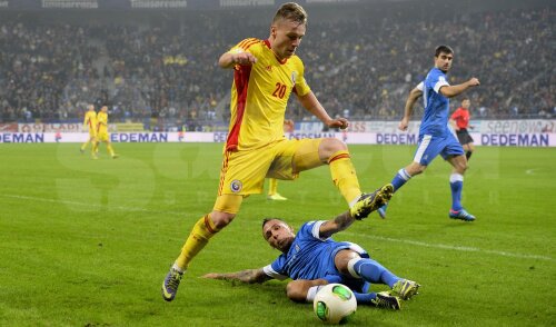 Maxim a marcat doar două goluri pentru România