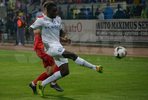 Ngadeu a marcat aseară primul său gol în Liga 1, la al 6-lea său meci în România