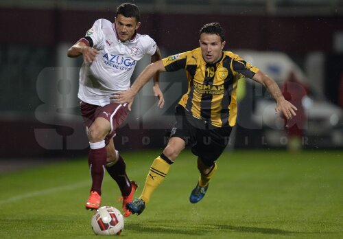 Adnan Aganovici a marcat unicul gol al partidei