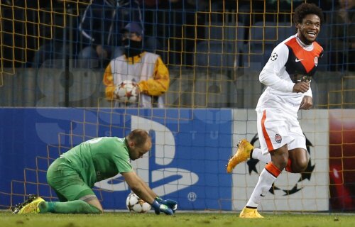 Luiz Adriano, ținta atacurilor rasiste ale fanilor bieloruși, a dat 17 goluri în 37 de meciuri în Ligă