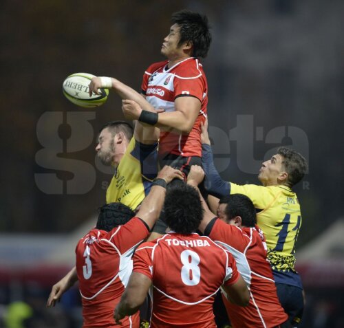 În partida de ieri, japonezul Ayumu Goromaru a strălucit FOTO: Alex Nicodim
