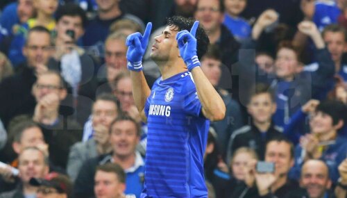 Diego Costa a marcat din nou pentru Chelsea, foto: reuters