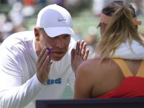 Thomas Hogstedt, antrenorul Mariei Șarapova, foto: reuters