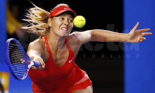 Maria Șarapova a pierdut finala de la Australian Open în fața Serenei Williams, foto: reuters