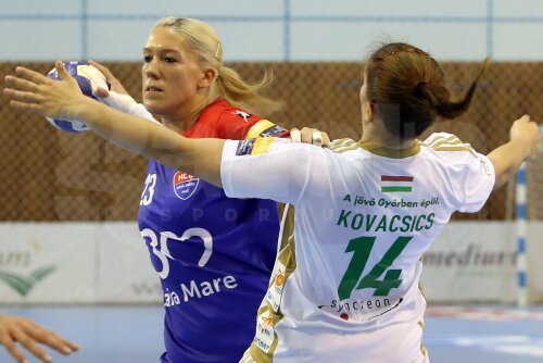 Anul trecut, Timea Tătar a pierdut duelul cu Aniko Kovacsics // Foto MediafaxFoto