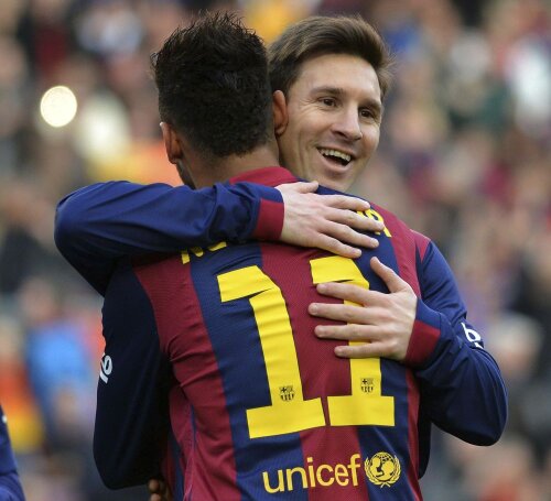 Neymar și Messi, foto: reuters