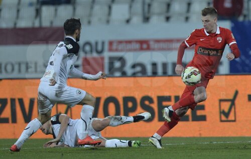 Lazăr are 3 goluri pentru Dinamo în acest sezon din Liga 1