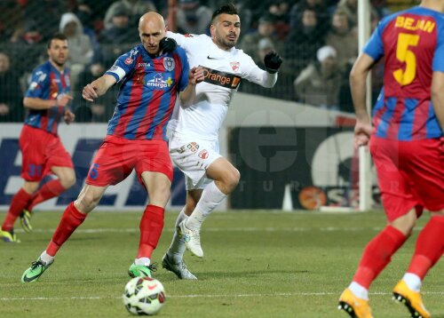 Mureșan a înscris un gol de excepție, chiar dacă a recunoscut că a vrut să centreze la reușita secundă, foto: sportpictures.eu