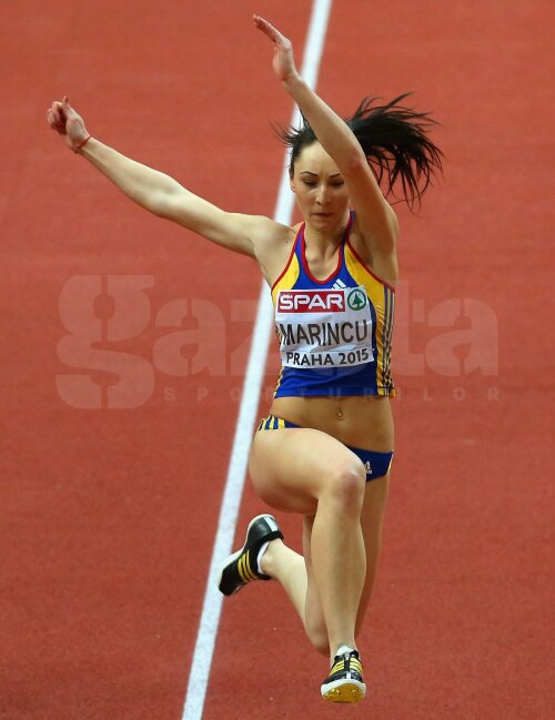 Florentina Marincu a reuşit în concursul de la Praga să îmbunătăţească de două ori recordul european de junioare