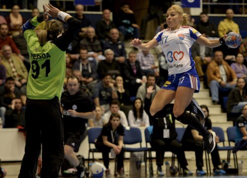 Adriana Nechita a mai jucat împotriva rusoaicelor de la Volgograd pe cînd evolua la Oltchim // Foto: Alex Nicodim