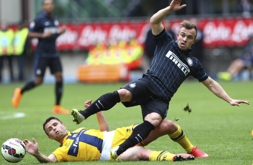 Shaqiri a fost aerian sîmbătă, la 1-1 cu Parma, la fel ca toată echipa lui Roberto Mancini