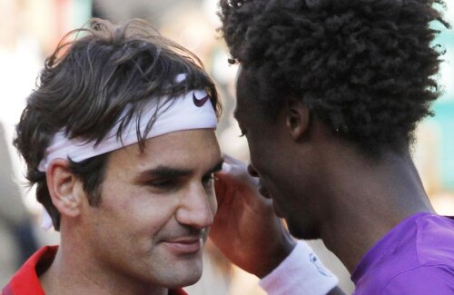 Roger Federer, Gael Monfils