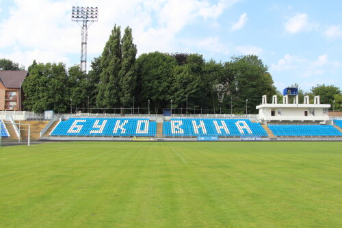 Stadionul Bucovina din Cernăuţi are 12.000 de locuri