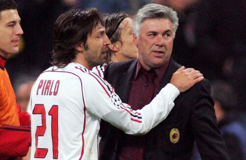 Pirlo a fost la un pas să plece la Real în 2006. A rămas însă și a luat Liga cu Ancelotti în sezonul următor, cînd a eliminat-o în 