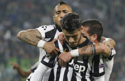 Morata a contribuit la victoria obținută de Juventus cu Real