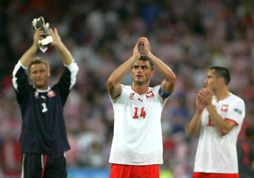 Michal Zewlakow (în centru)