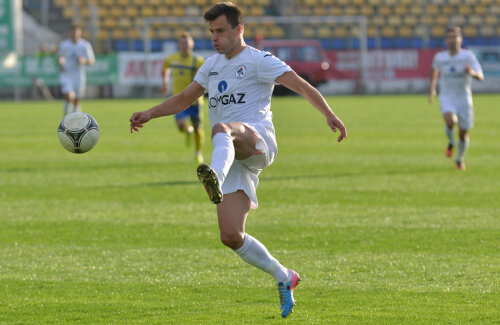 Llullaku este golgeterul Mediașului în acest sezon, cu 8 goluri