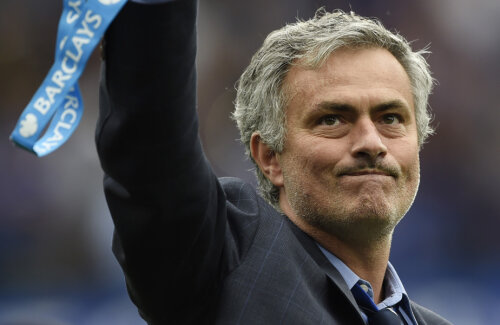 Mourinho a avut la Chelsea cea mai bună apărare (32 de goluri primite) și al doilea atac din Premier (73 marcate) // Foto: Reuters