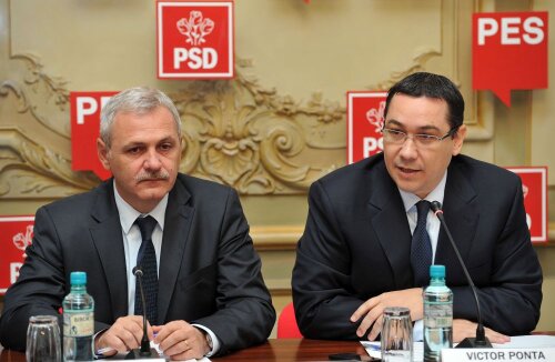 Liviu Dragnea și Victor Ponta, foto: rfi.ro
