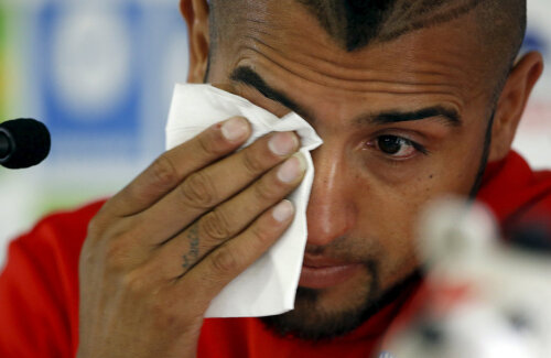 Vidal a plîns la conferinţă, dar cu lacrimi de crocodil. Nici colegii nu l-au crezut // Foto: Reuters