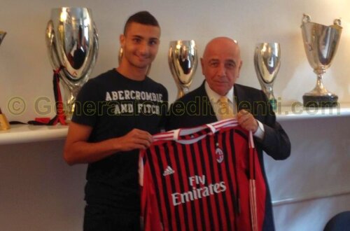Ferretti alături de Galliani, la semnarea acordului cu Milan