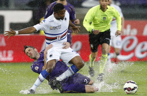 Eto'o a jucat 5 luni, sezonul trecut, la Sampdoria