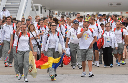 Delegația României de la Baku s-a întors ieri acasă. După o scurtă vacanță, sportivii încep din nou pregătirile cu gîndul la Rio // Foto: MediafaxFoto