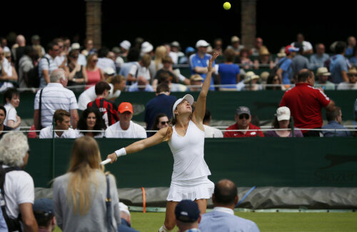 Alexandra Dulgheru nu mai participase la Wimbledon din 2011, dar a părăsit repede Londra