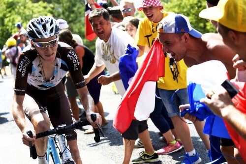Romain Bardet este considerat unul dintre francezii care pot cîștiga Turul Franței după mai multe de 3 decenii, foto: reuters