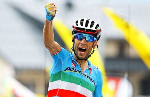 Vincenzo Nibali a izbucnit pe linia de sosire, foto: reuters