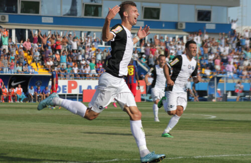 Florin Tănase a reușit primul său gol din actuala stagiune
