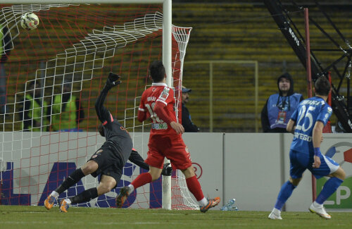 Dinamo a pierdut de trei în fața gorjenilor în 2015, de două ori în Cupa Ligii și o dată în campionat