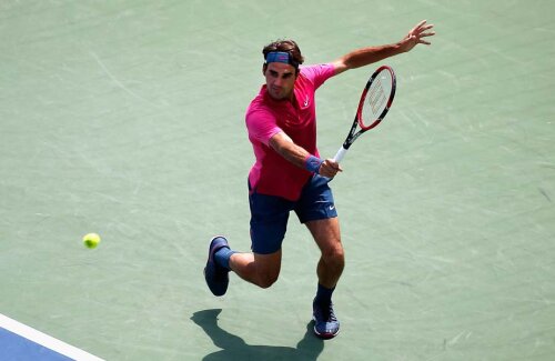 Roger Federer şi-a regăsit cele mai bune senzaţii pe teren la Cincinnati, acolo unde are deja 7 victorii // Foto: AFP