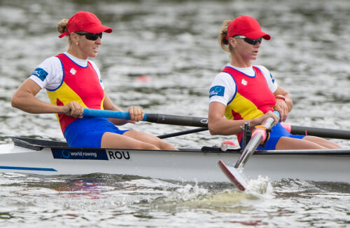 Cristina Grigoraș și Laura Oprea speră la prima medalie mondială, în proba de doi rame // Foto: MediafaxFoto