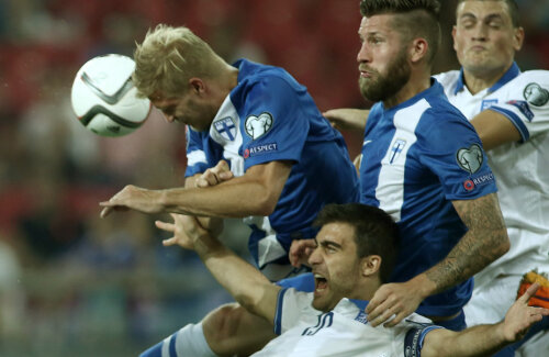 Grecii s-au făcut de rîs și cu Finlanda, 0-1